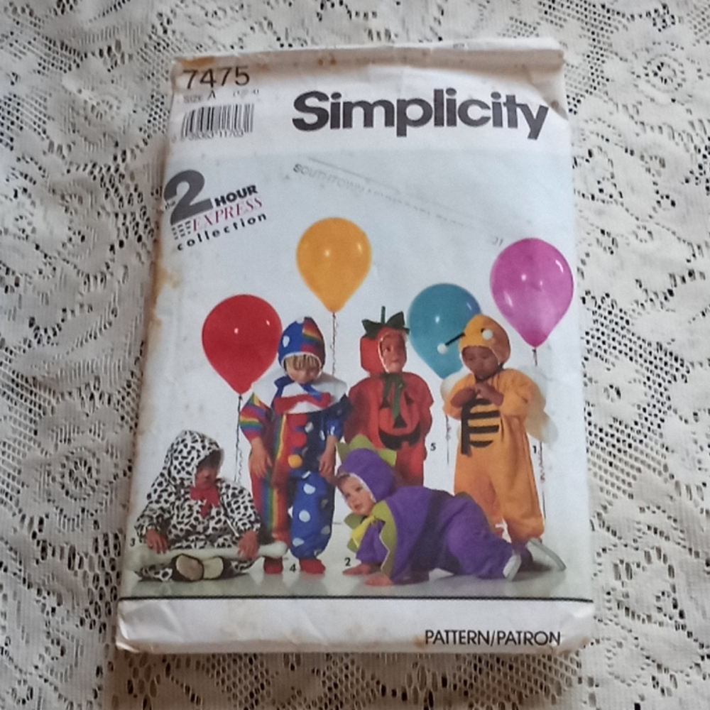 KIDS COSTUMES Sewing pattern